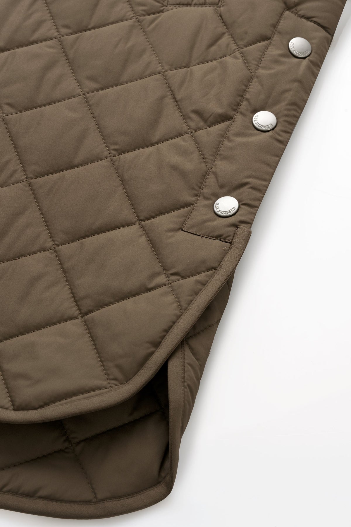 Quiltet Vest - Mud