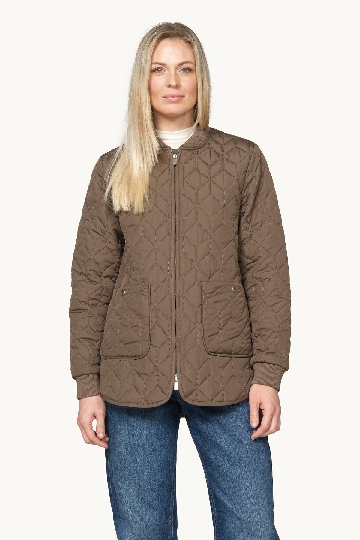 Quiltet Jakke - Mud