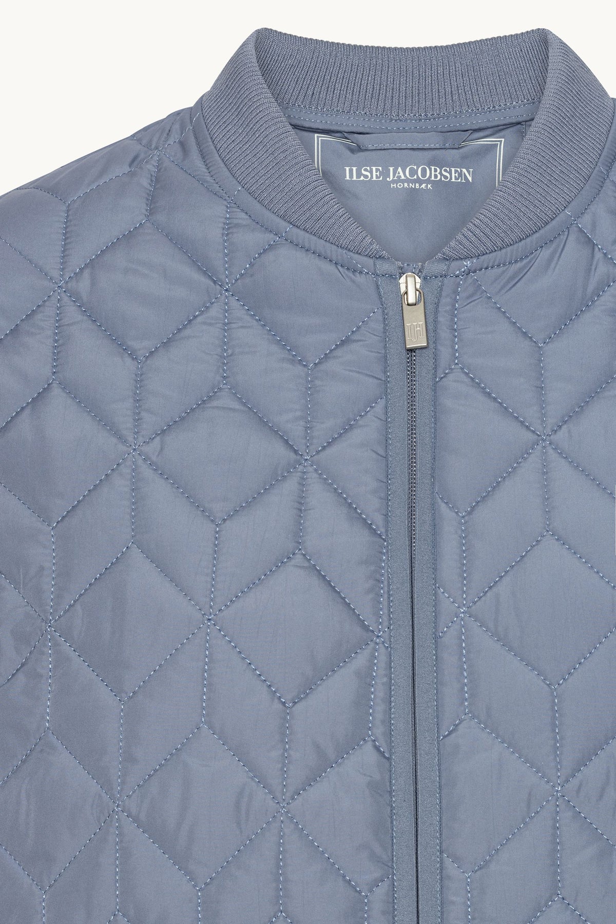 Quiltet Jakke - Grey Blue