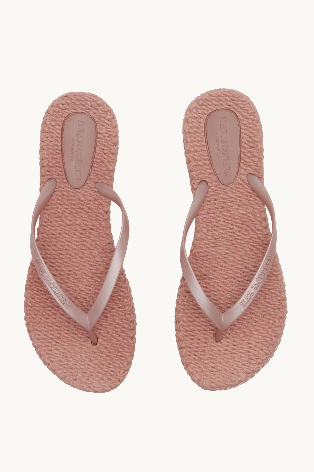 Flip Flops With Logo - Misty Rose