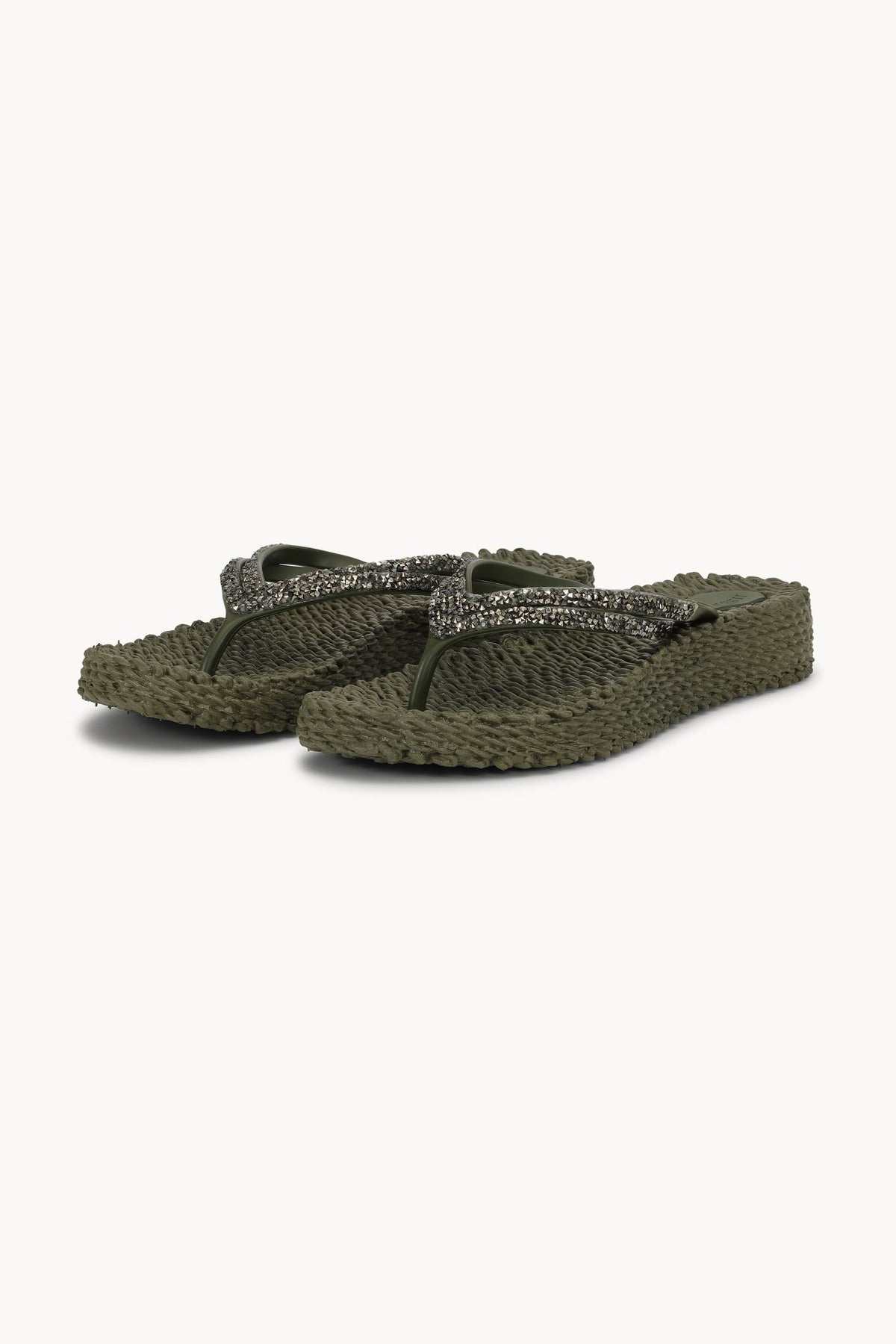 Platform Klipklapper Glimmersten - Army