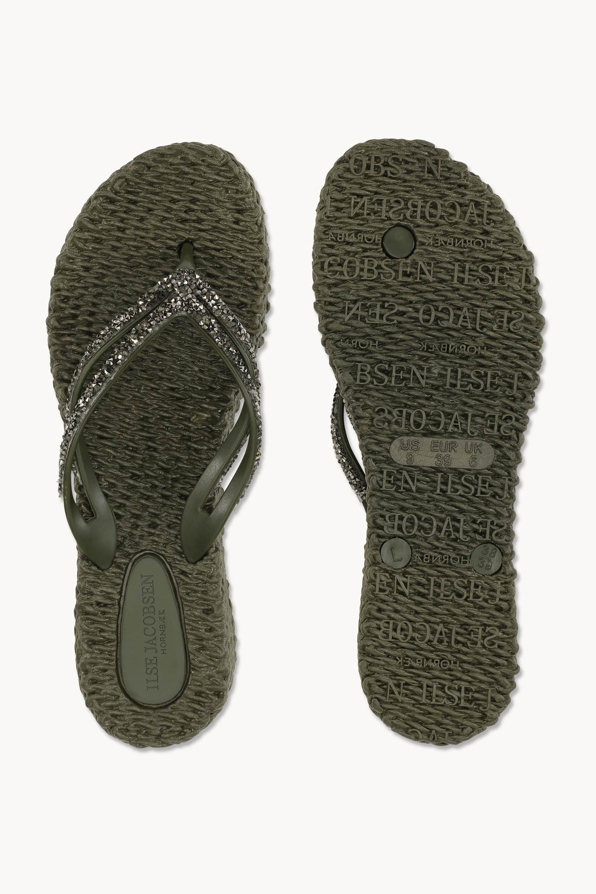 Platform Klipklapper Glimmersten - Army