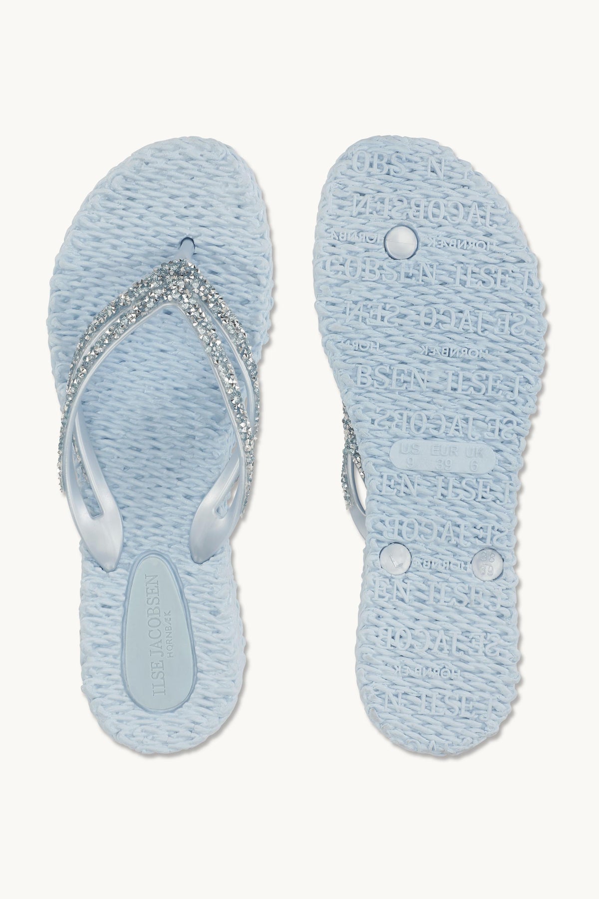 Platform Klipklapper Glimmersten - Blue Bell