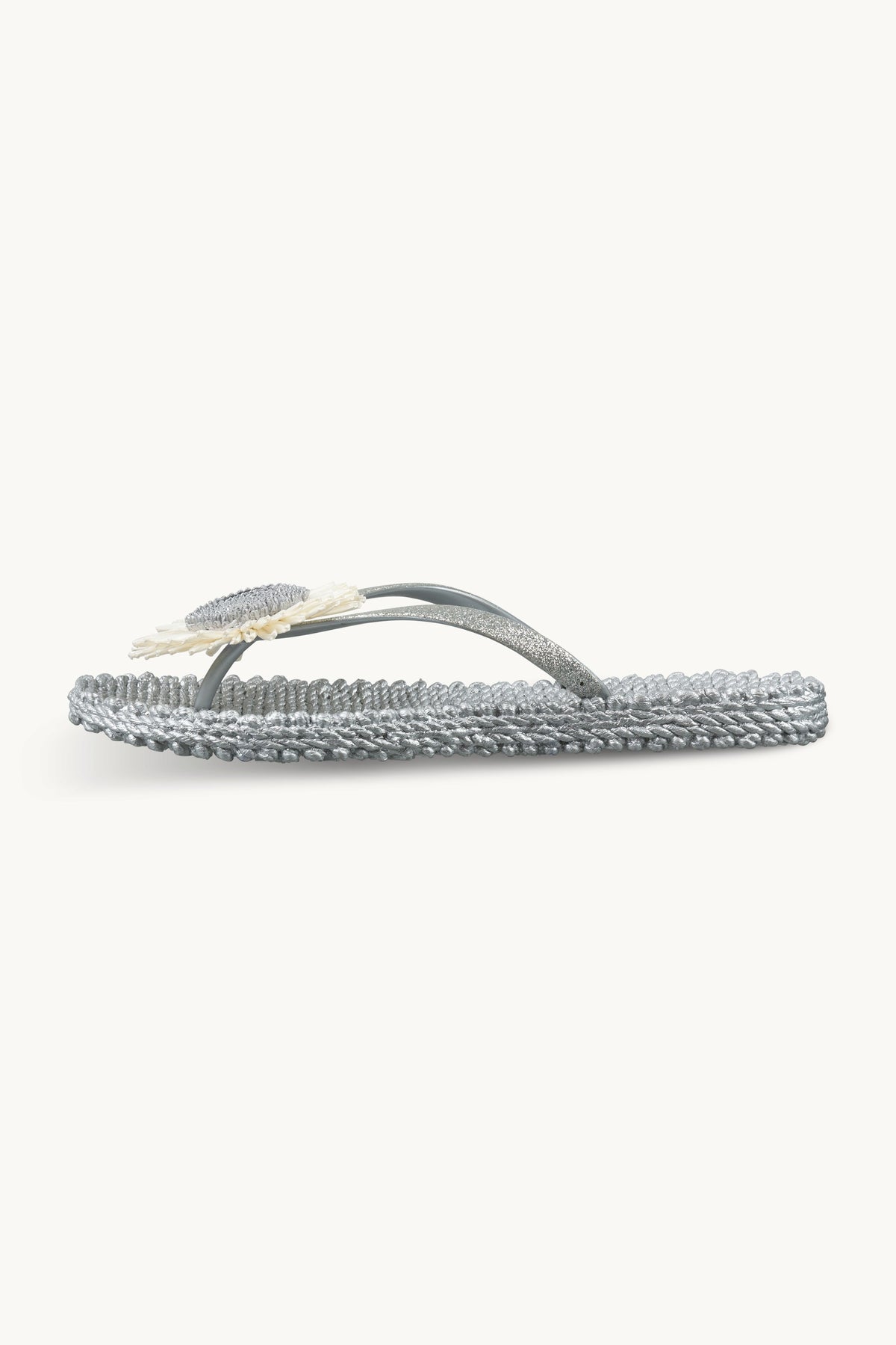 Klipklapper Blomst - Silver