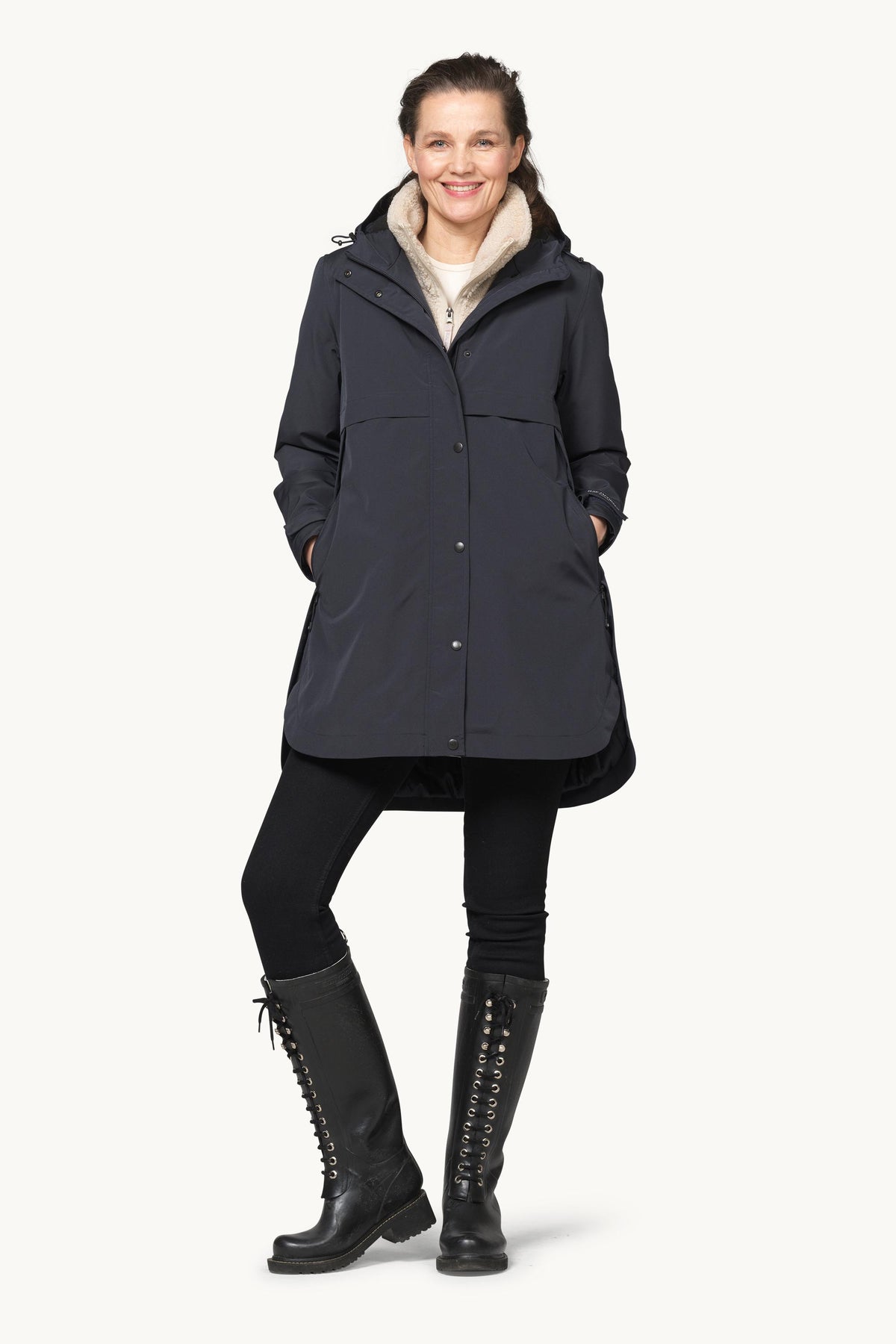 Softshell Regnfrakke - Dark Indigo