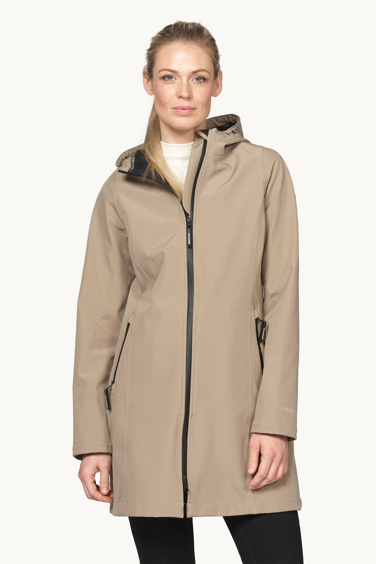 Softshell Regnfrakke - Greige