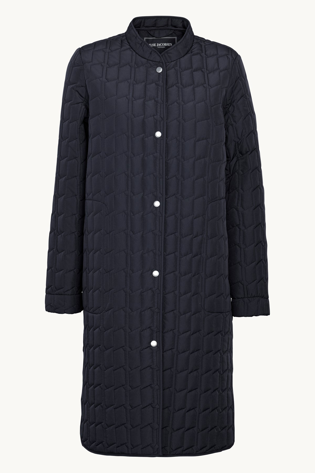 Quiltet Frakke - Dark Indigo