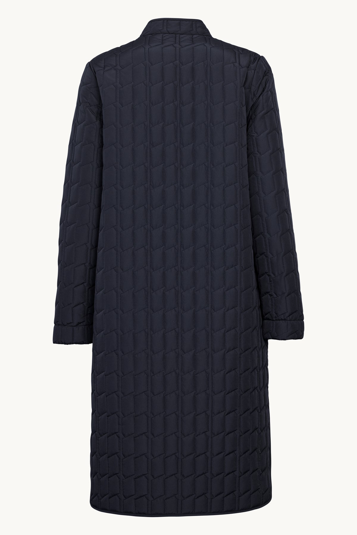 Quiltet Frakke - Dark Indigo