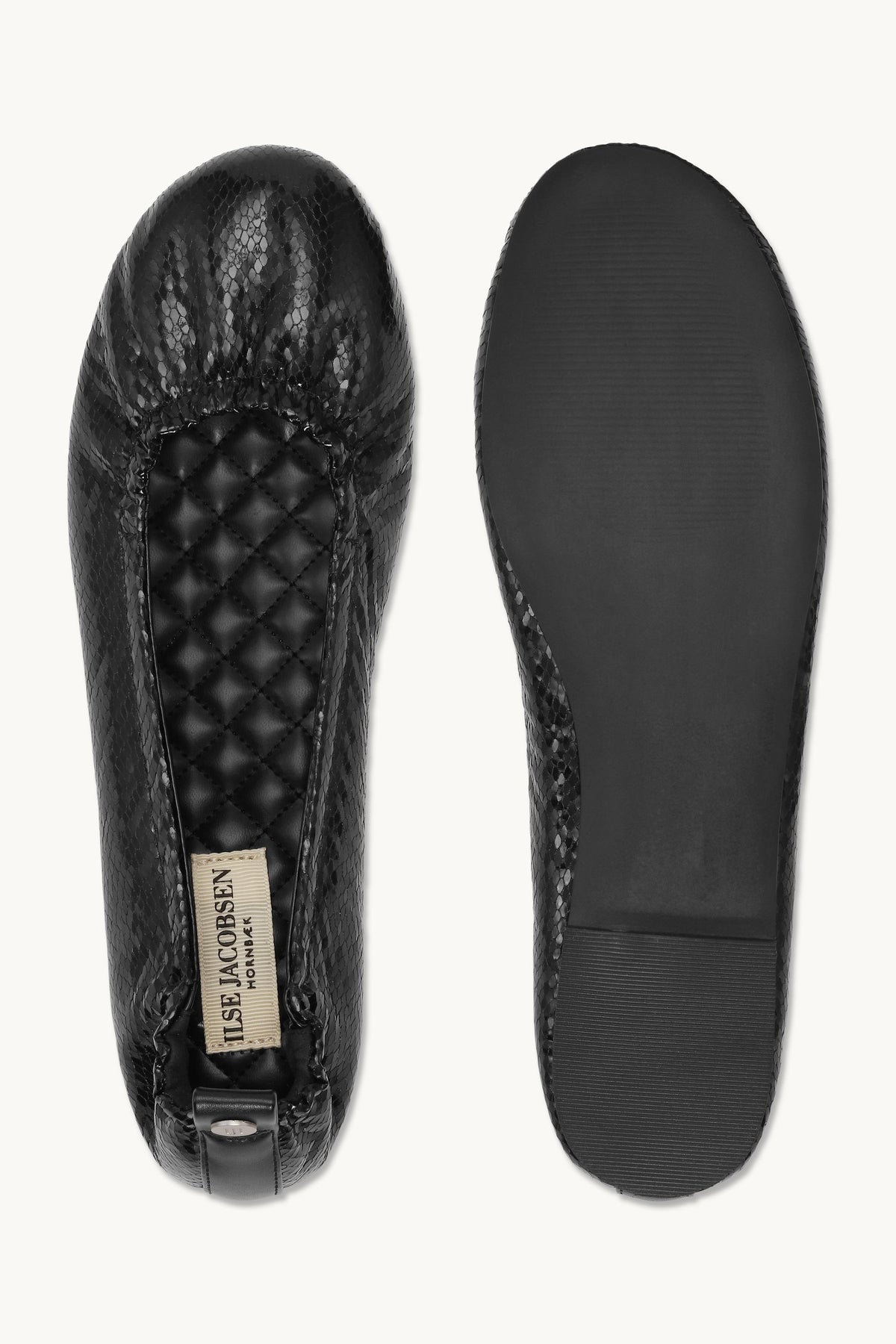 Ballarina Metallic - Black Black