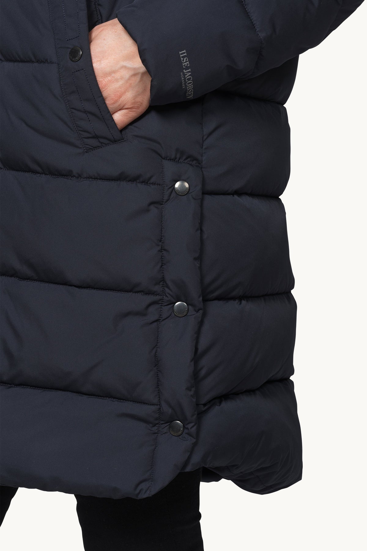 Vatteret Frakke - Dark Indigo
