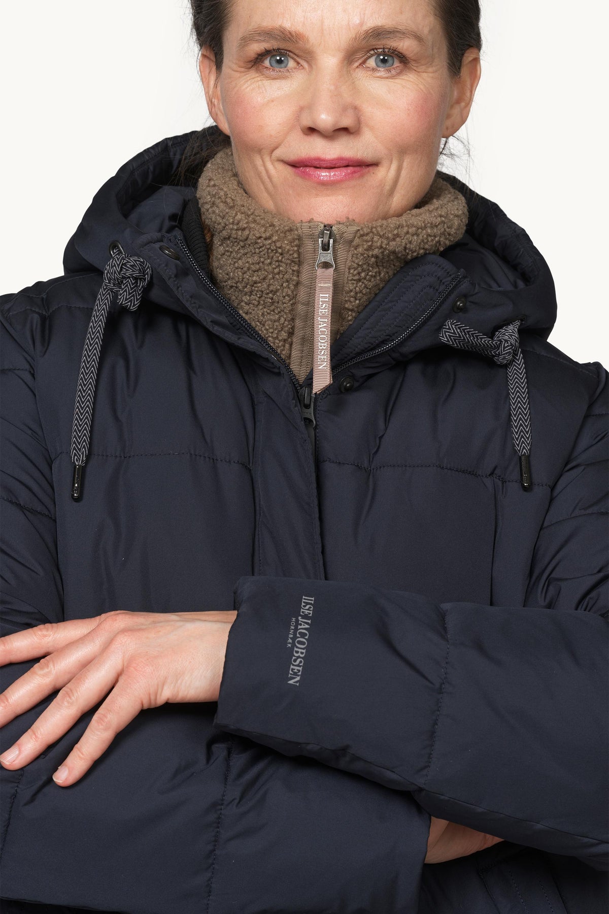 Vatteret Frakke - Dark Indigo