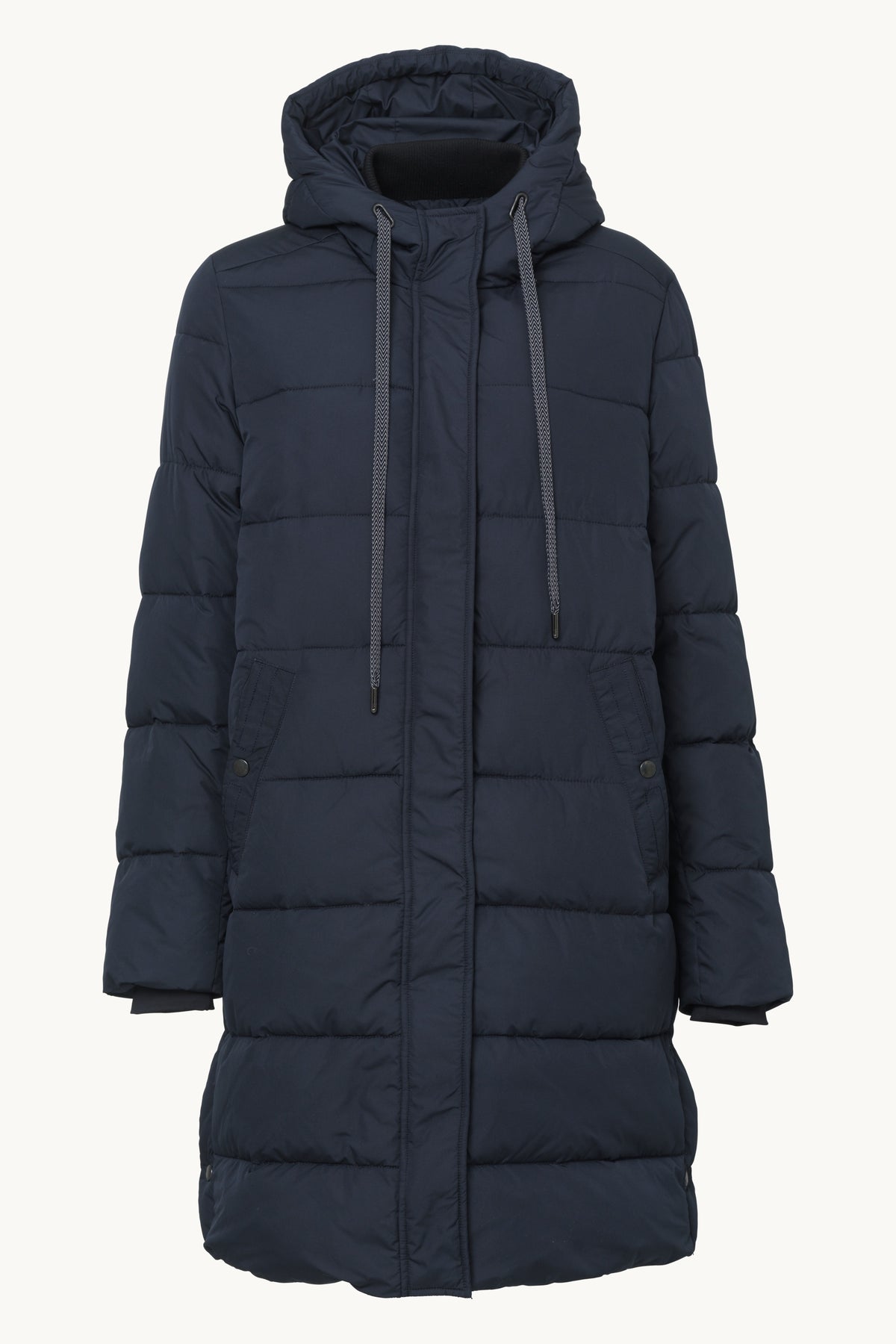 Vatteret Frakke - Dark Indigo