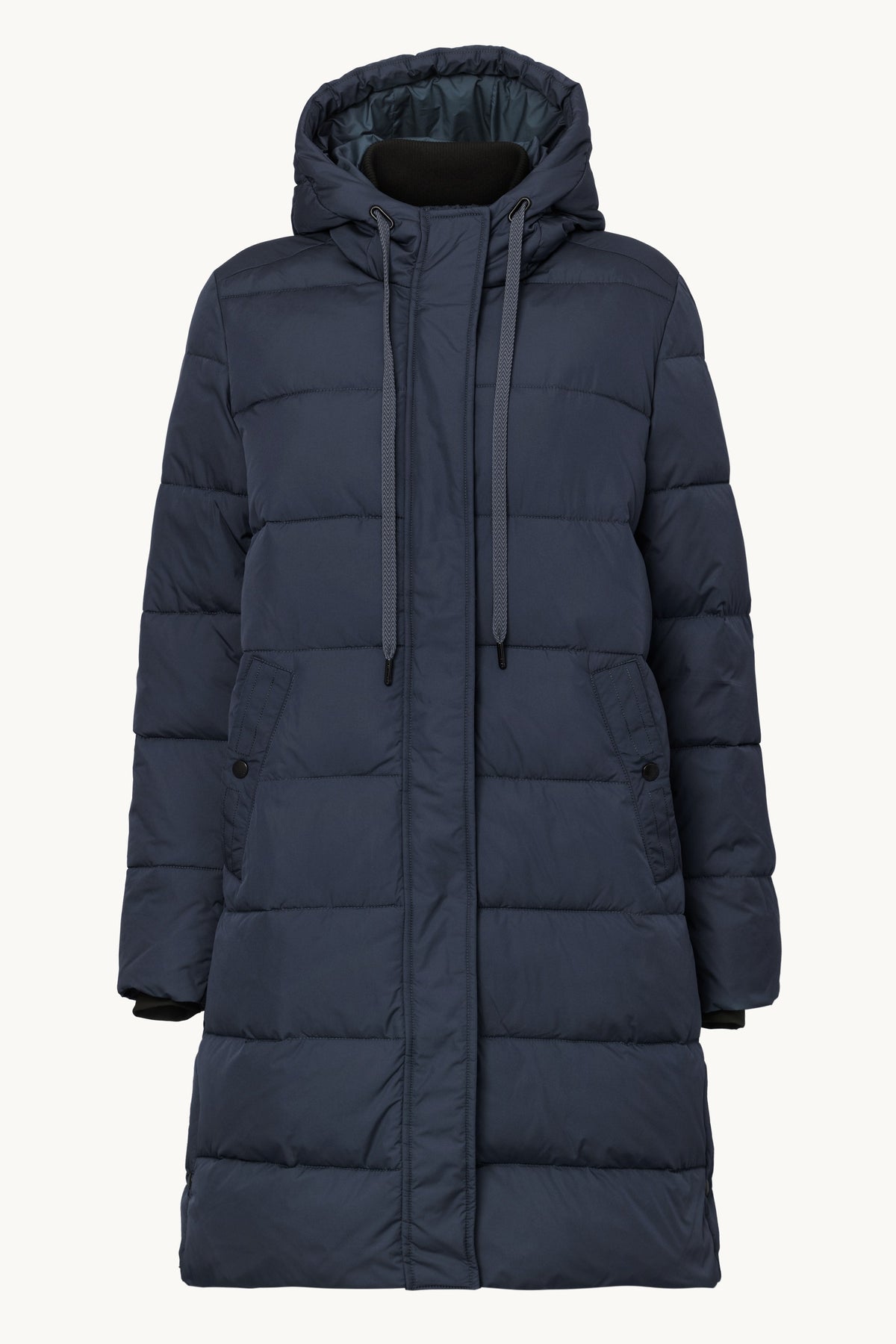 Vatteret Frakke - Dark Indigo