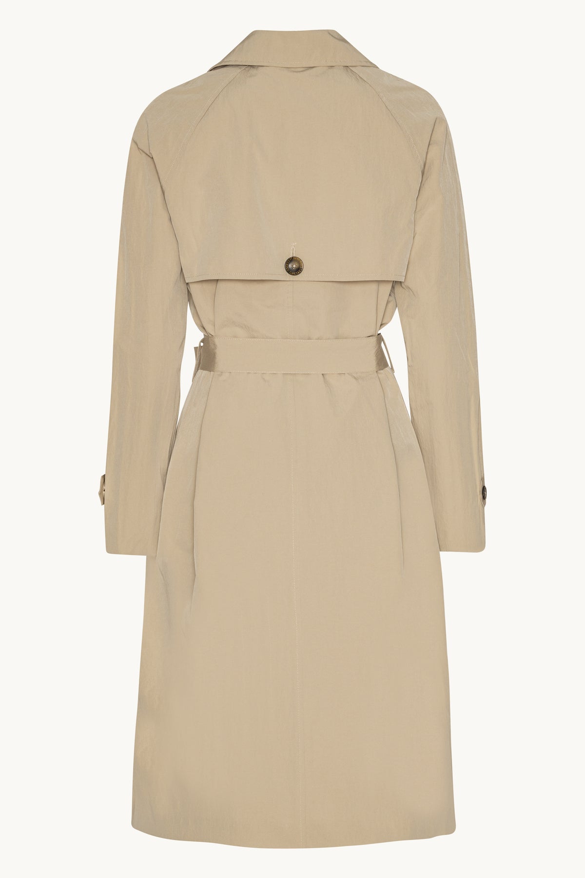 Teknisk Regnfrakke Trench - White Pepper