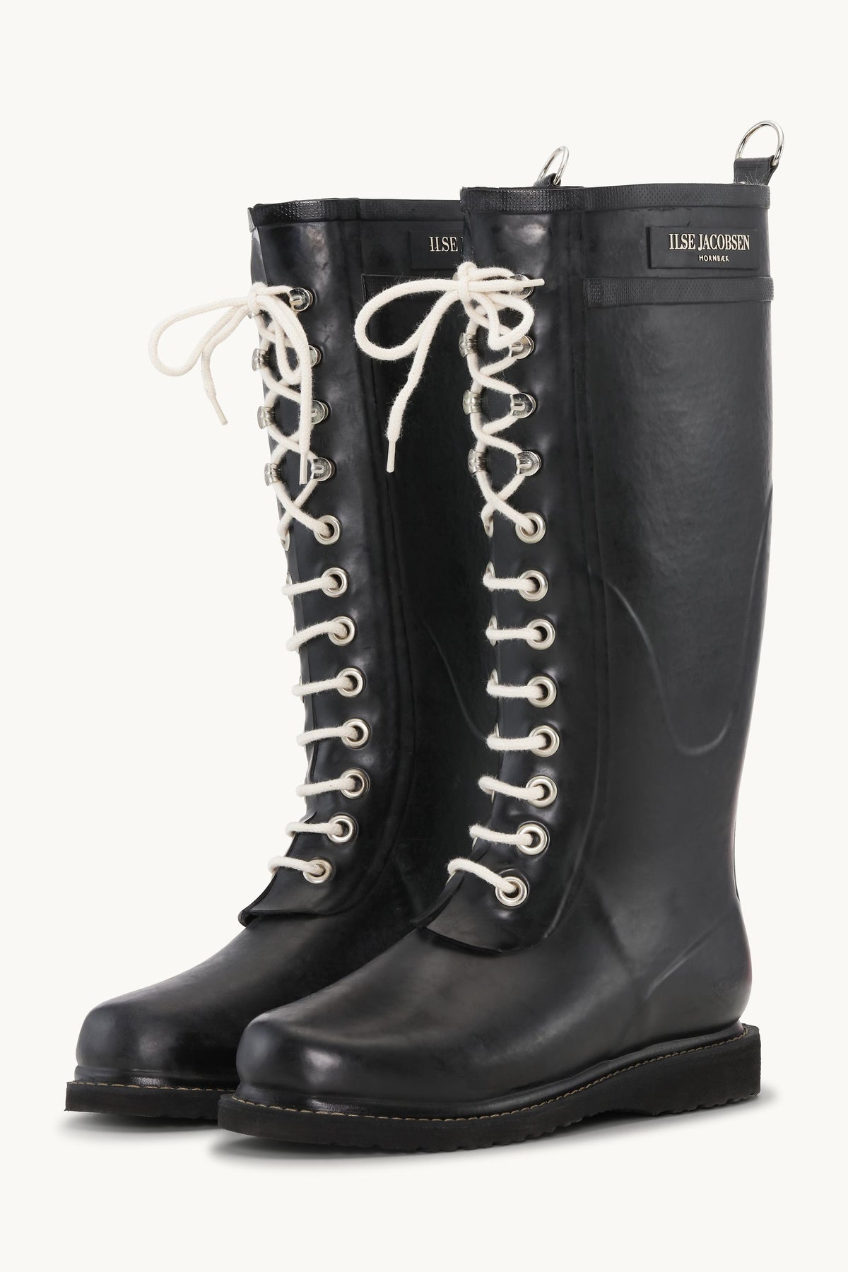 Long Rubber Boots - Black