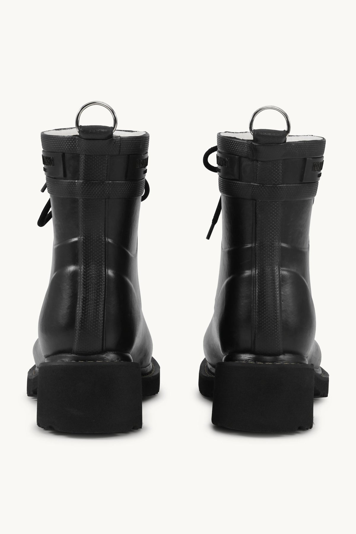 Short Rubber Boots - Black Black