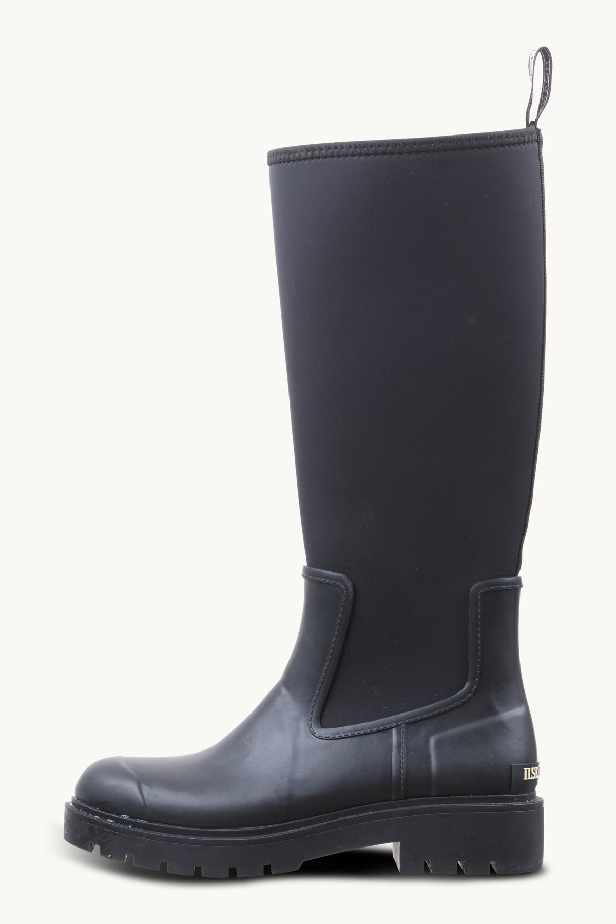 Høje Gummistøvler Neopren - Black Black