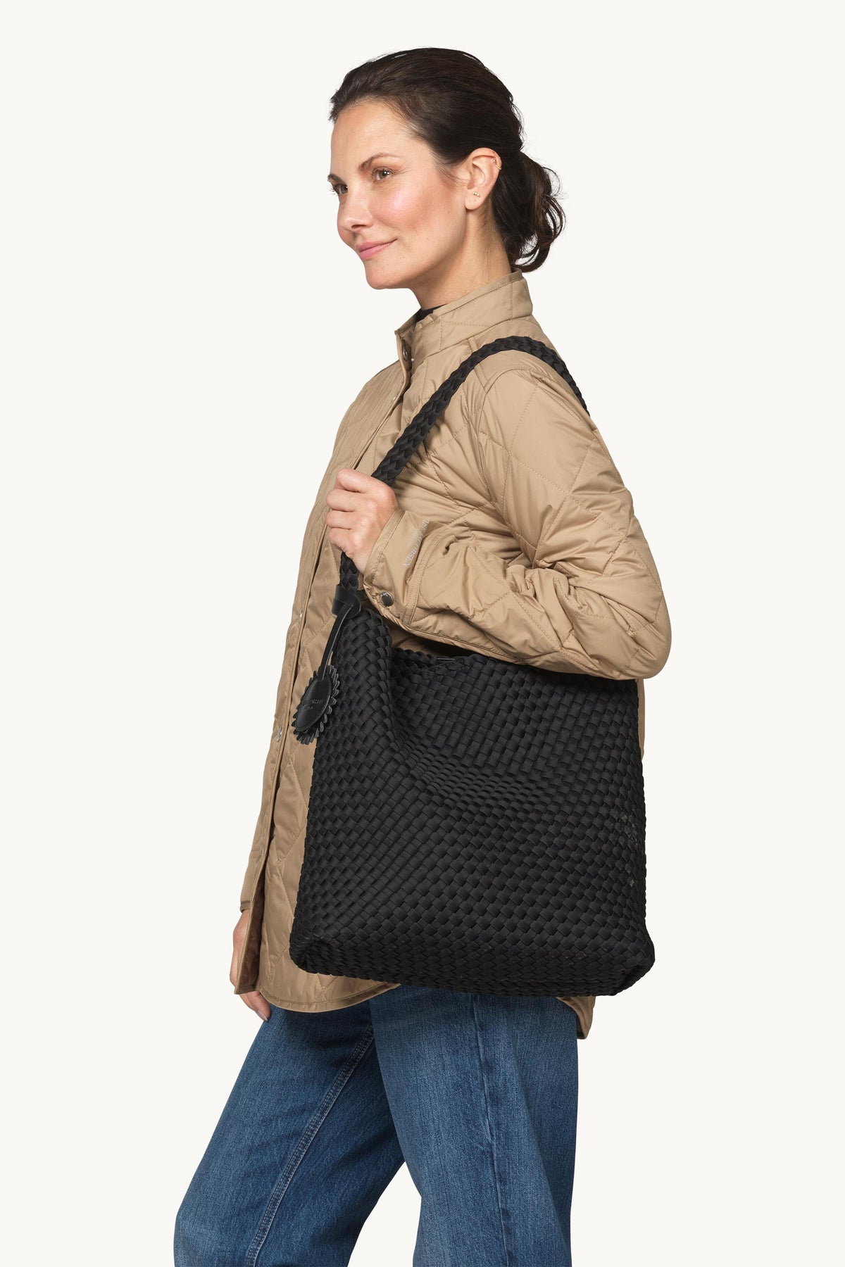 Flettet Tote Bag - Black