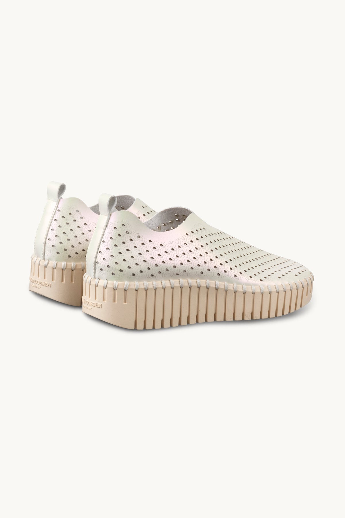 Tulip Slip-On Wedge - Whitecap Pearled Ivory