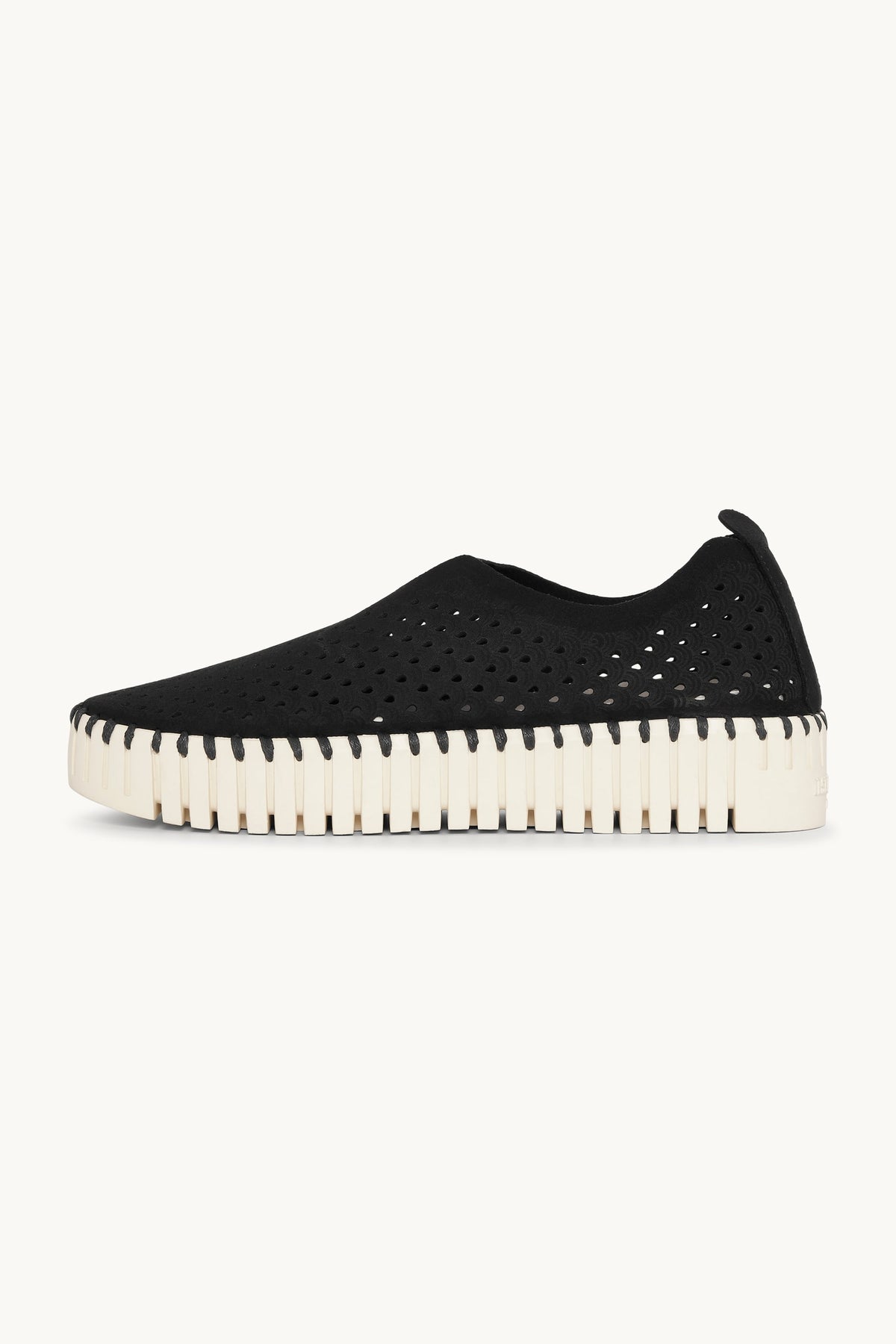 Platform Tulip Sko - Black