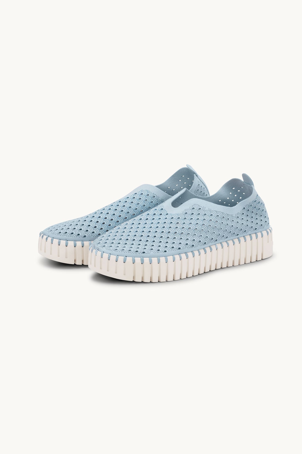 Platform Tulip Sko - Ash Blue