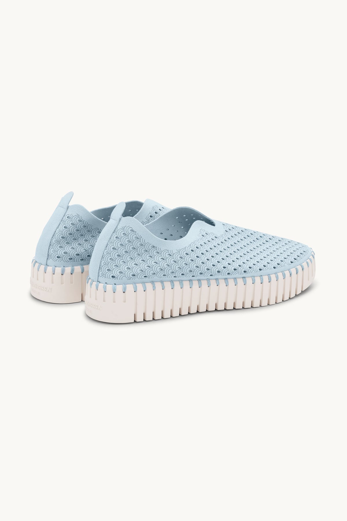 Platform Tulip Sko - Ash Blue
