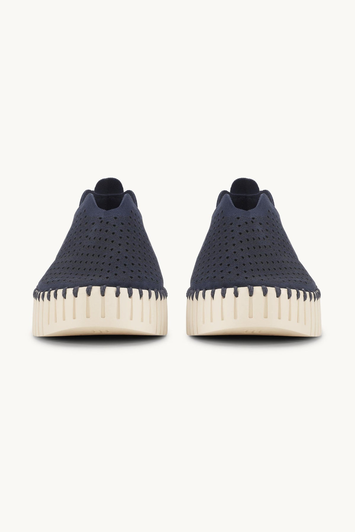 Platform Tulip Sko - Dark Indigo