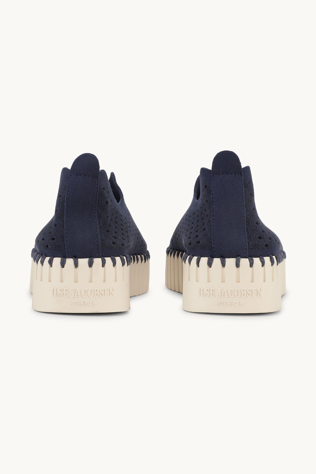 Platform Tulip Sko - Dark Indigo