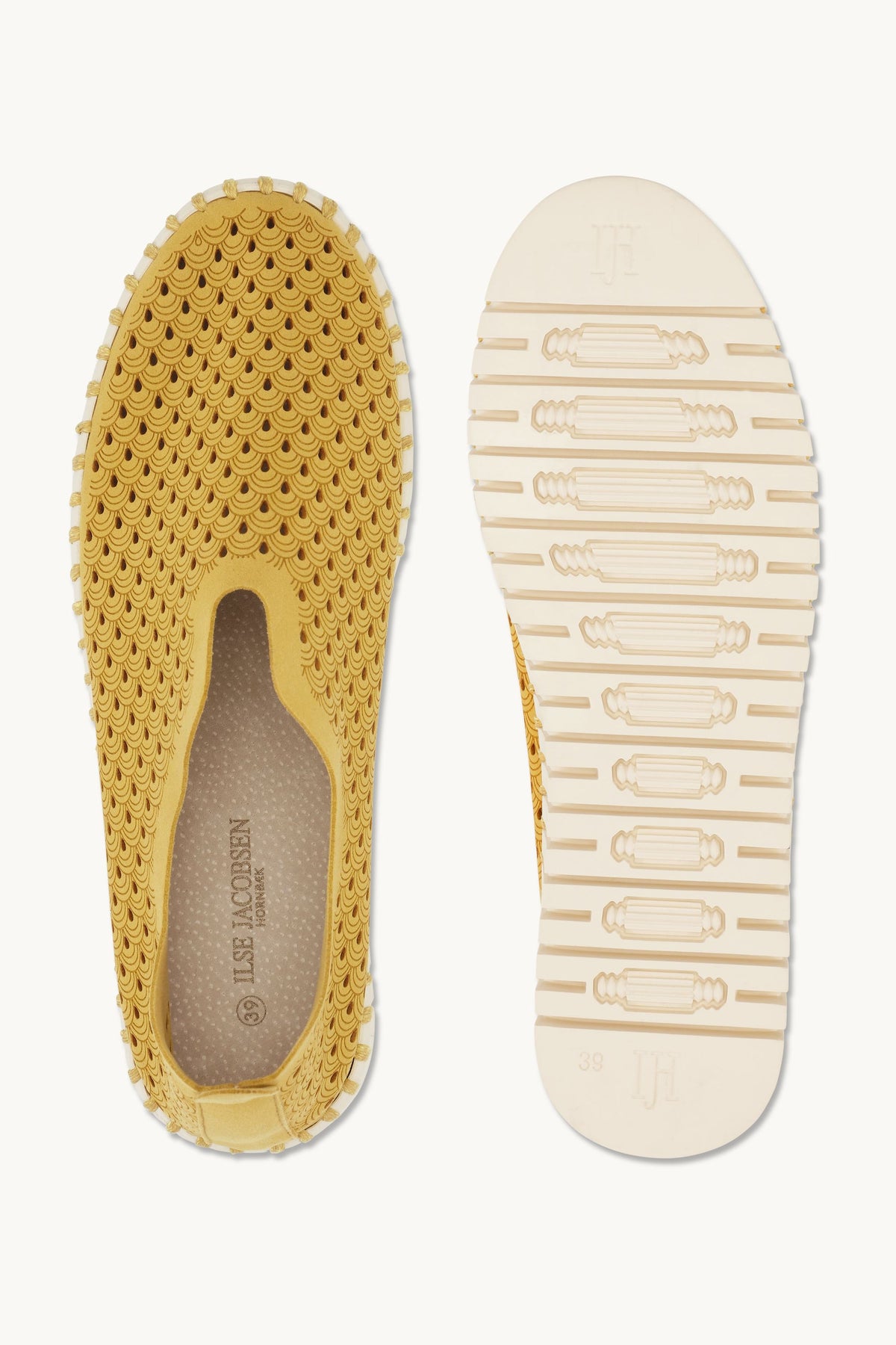 Platform Tulip Sko - Golden Rod
