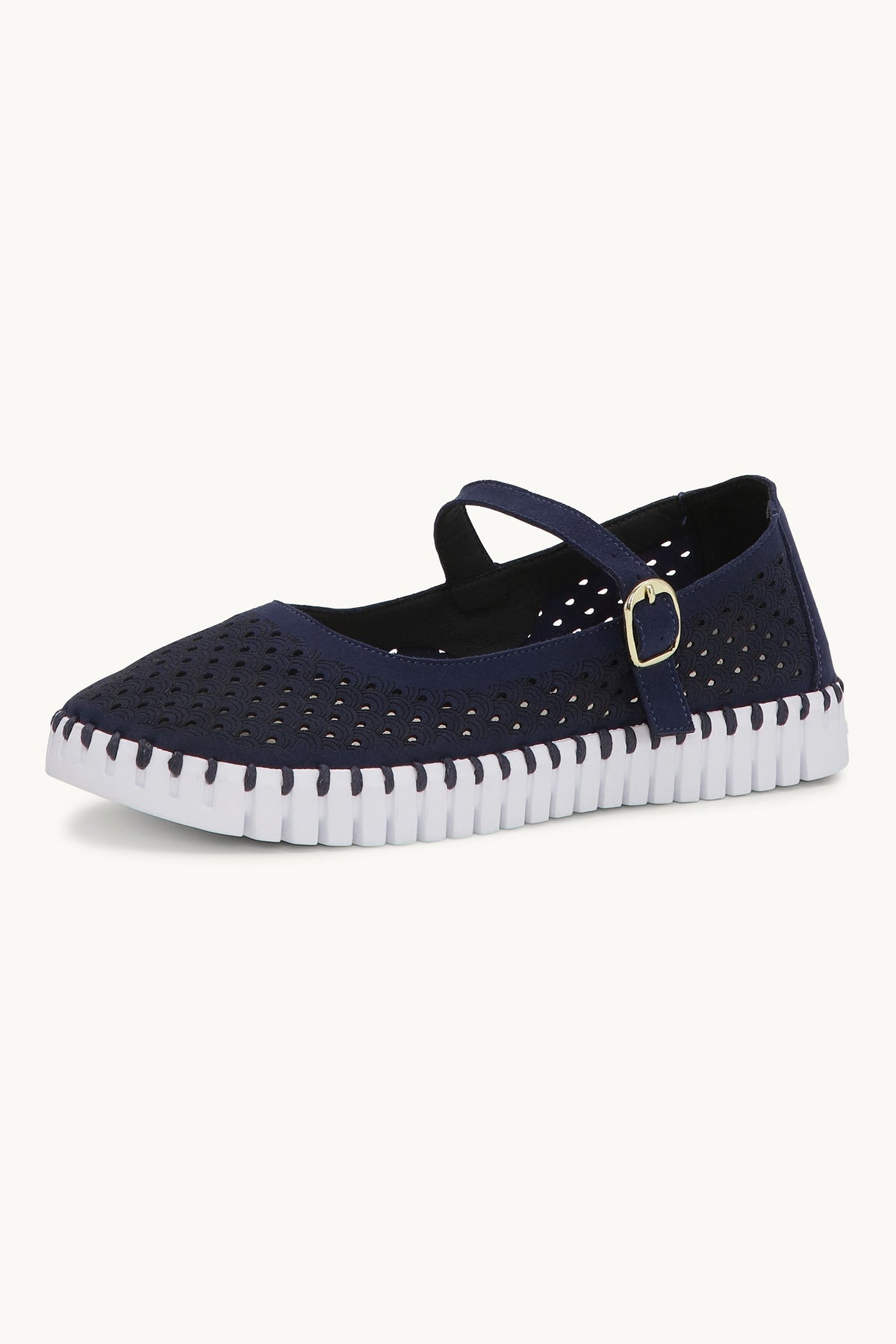 Ballerina - Dark Indigo White