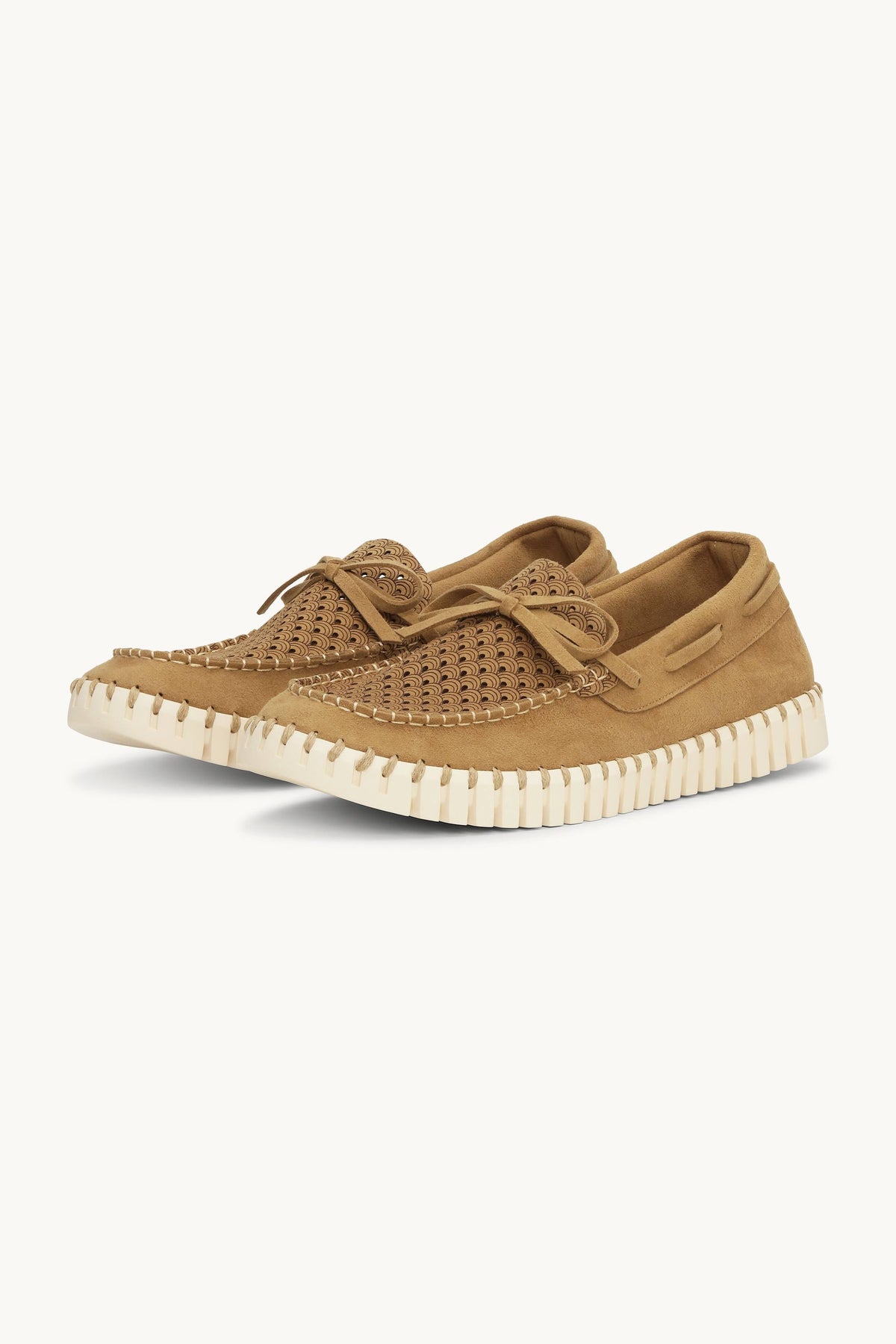 Tulip Sailor Shoe for Men - Goldy Pearled Ivory