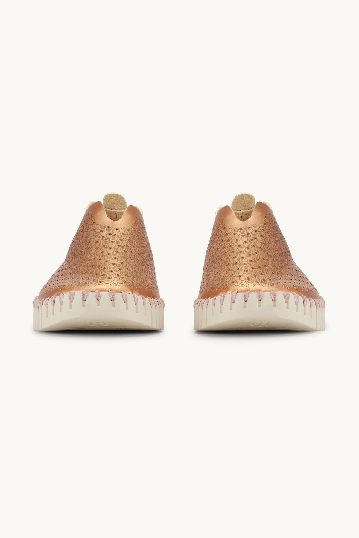 Tulip Sko Metallic - Rose Gold