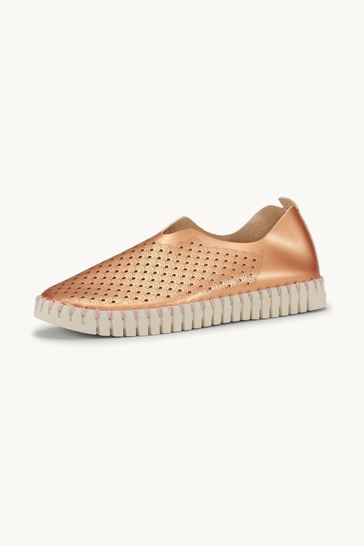 Tulip Sko Metallic - Rose Gold