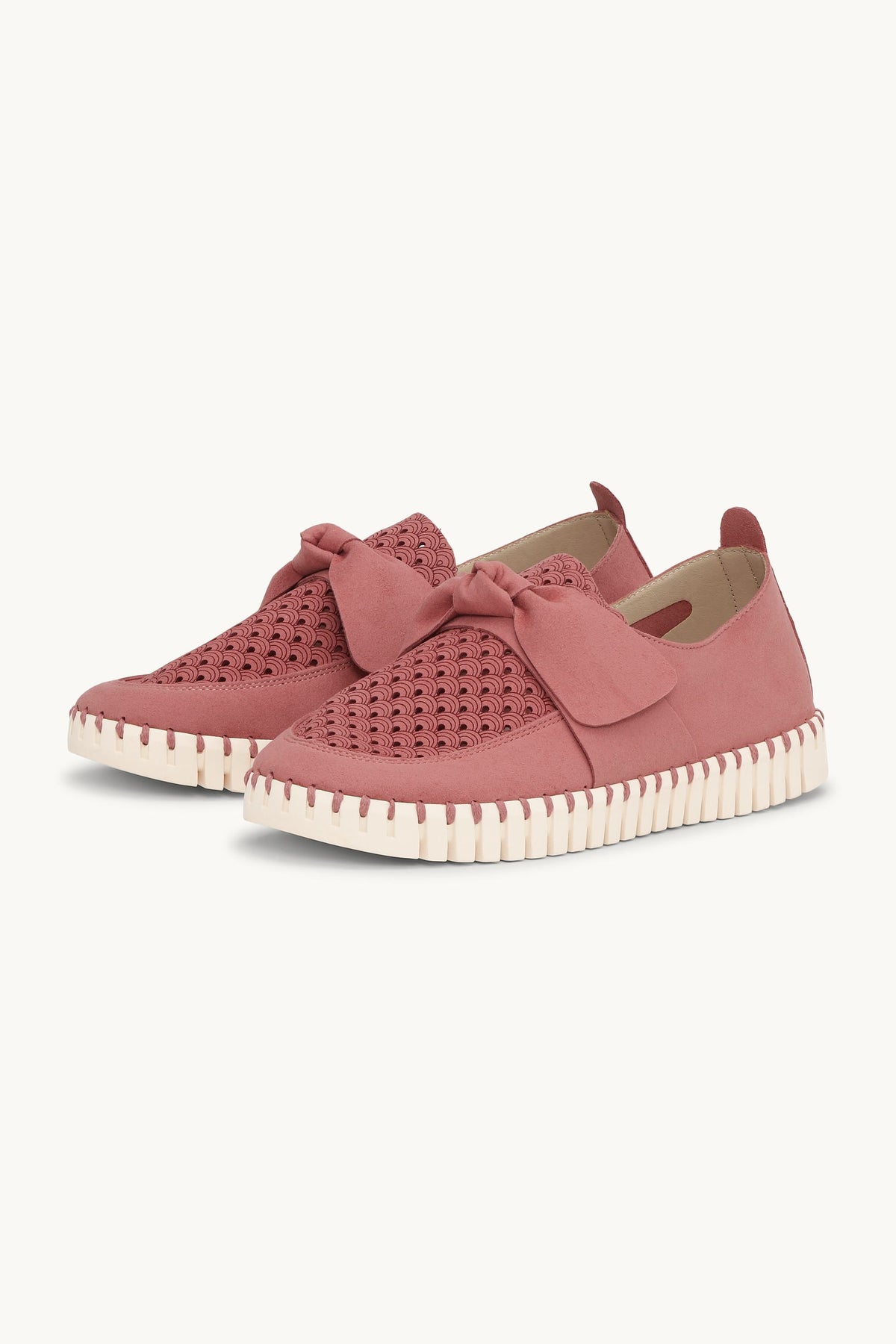 Tulip Loafer - Rouge Pearled Ivory