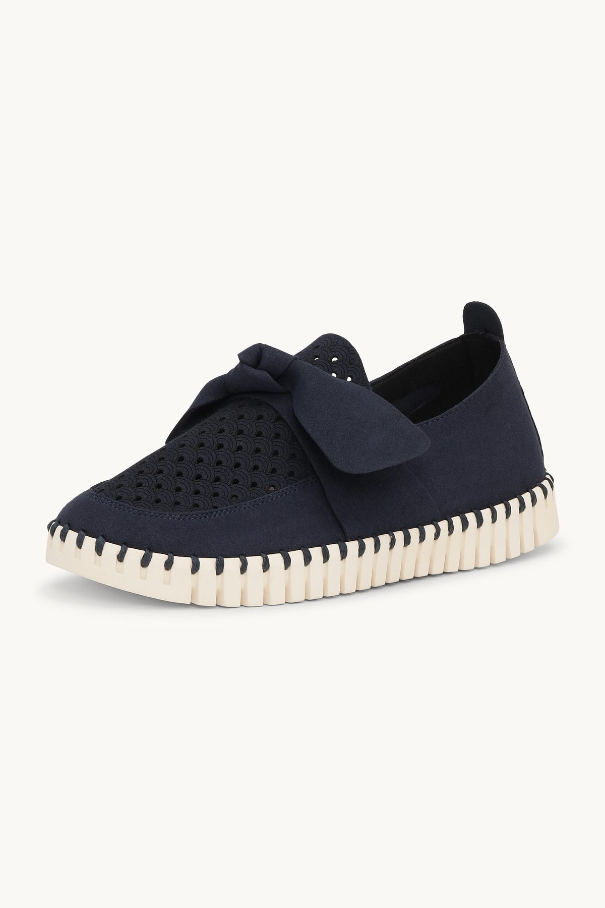 Tulip Loafer - Dark Indigo Pearled Ivory