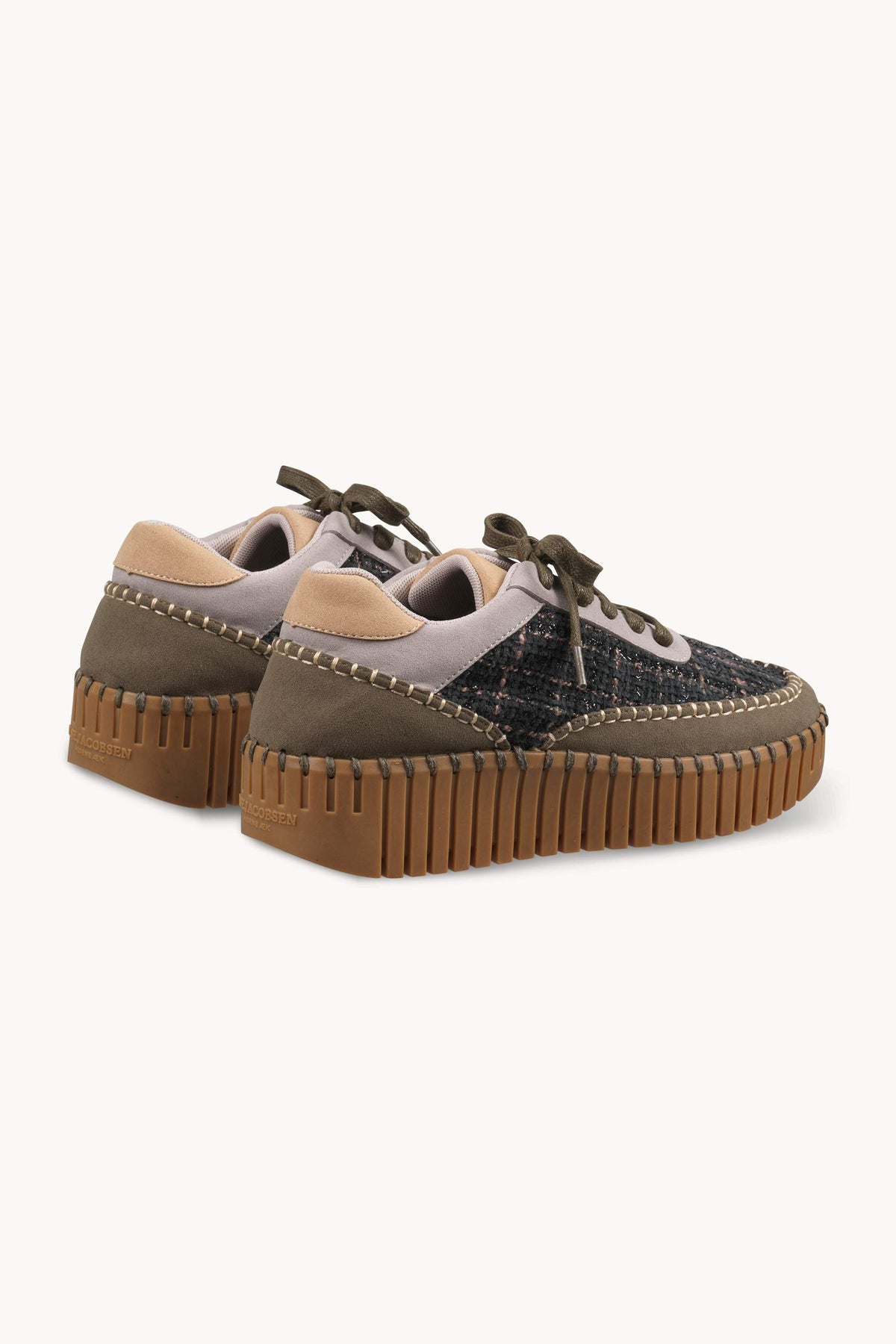 Tulip Sneaker - Deep Olive Mocca