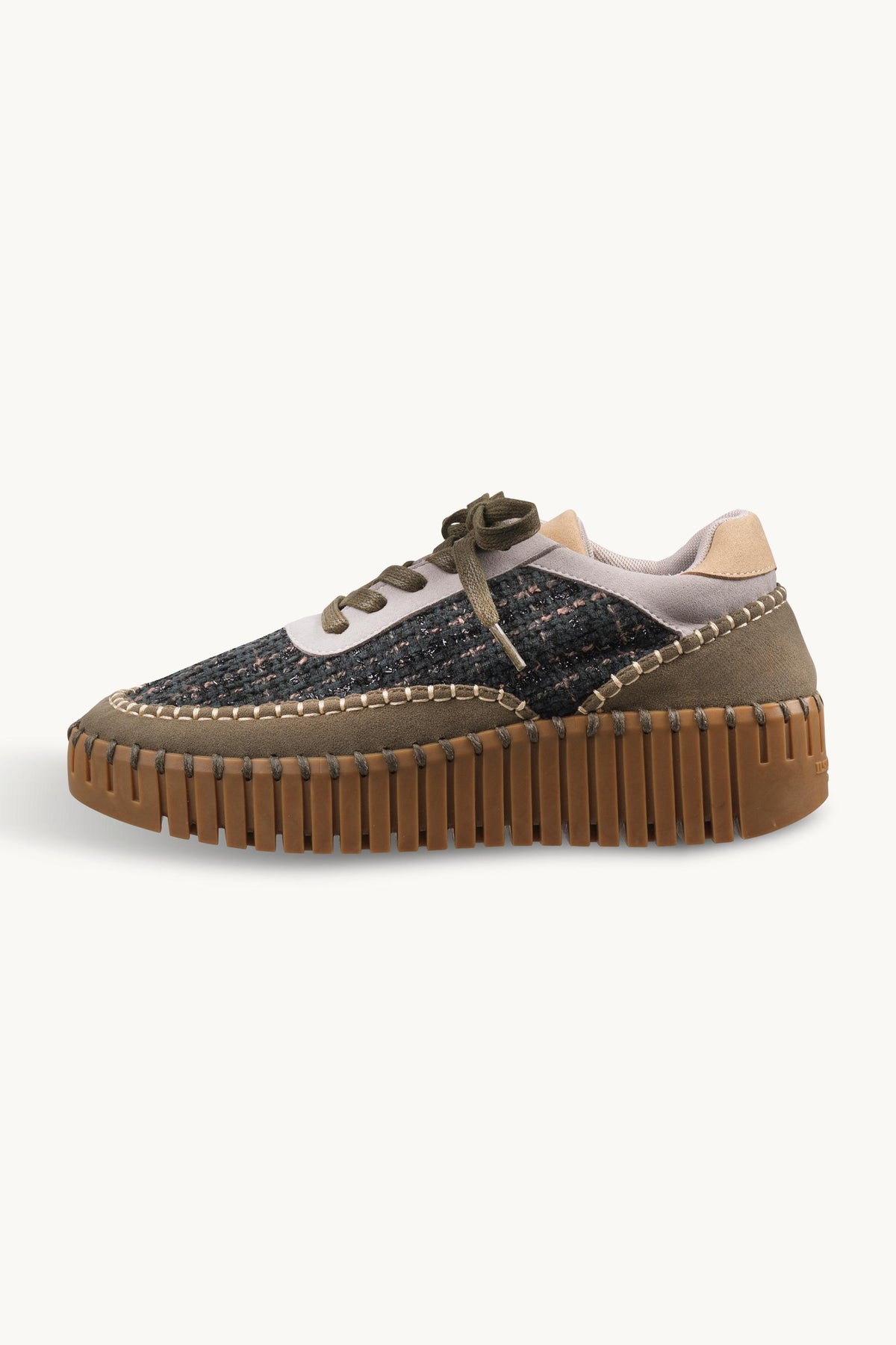 Tulip Sneaker - Deep Olive Mocca