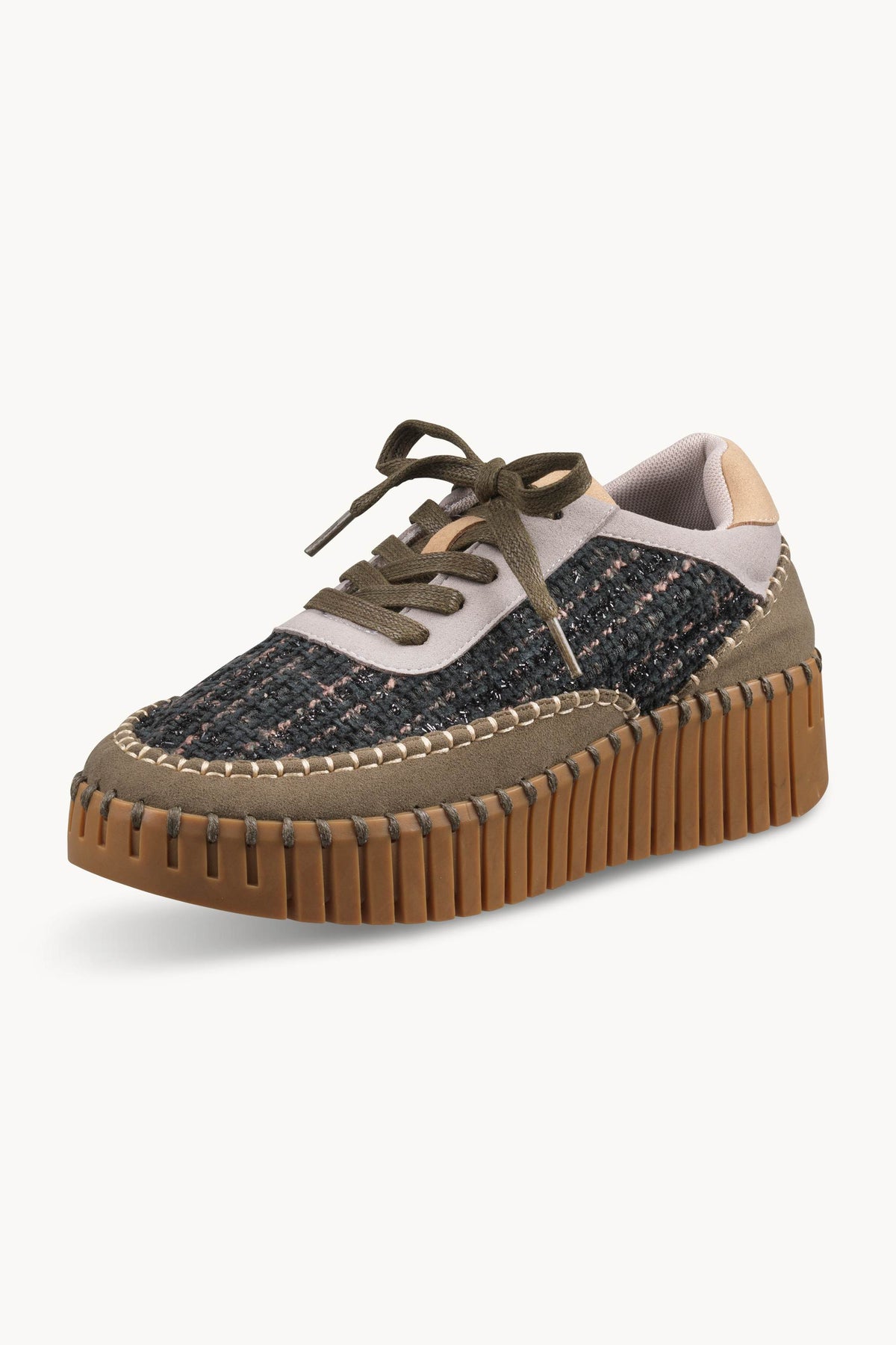 Tulip Sneaker - Deep Olive Mocca