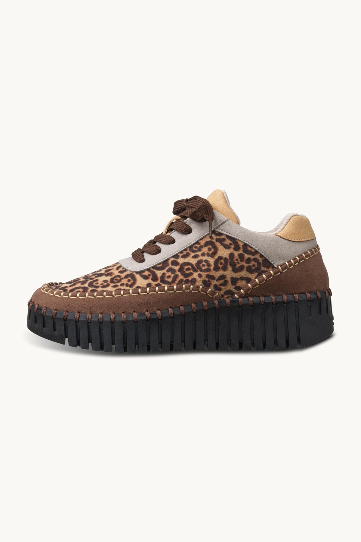Tulip Sneakers - Brown Black