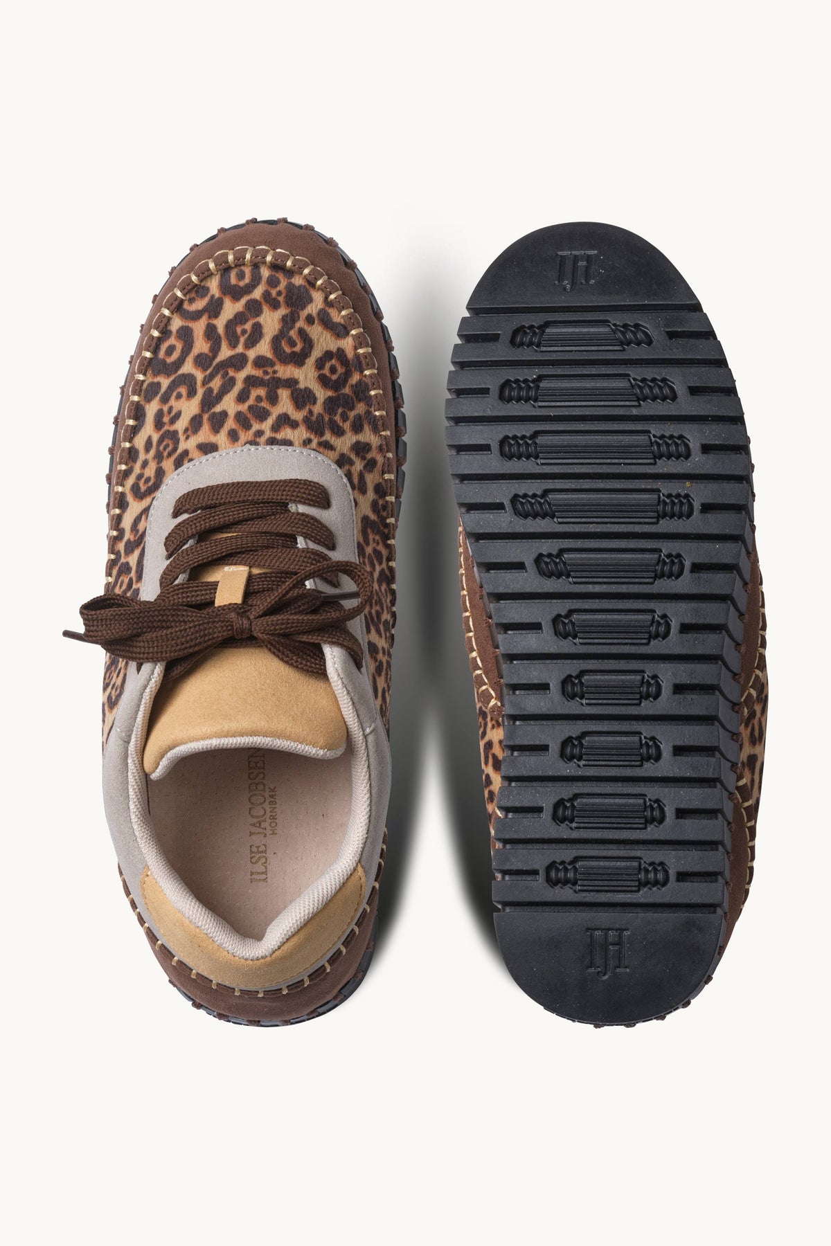 Tulip Sneakers - Brown Black