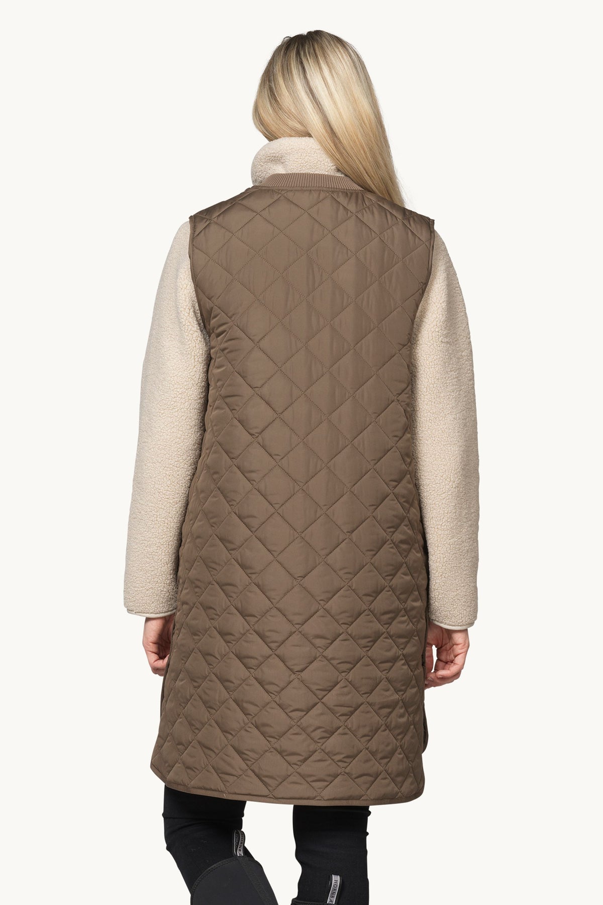 Quiltet Vest - Mud