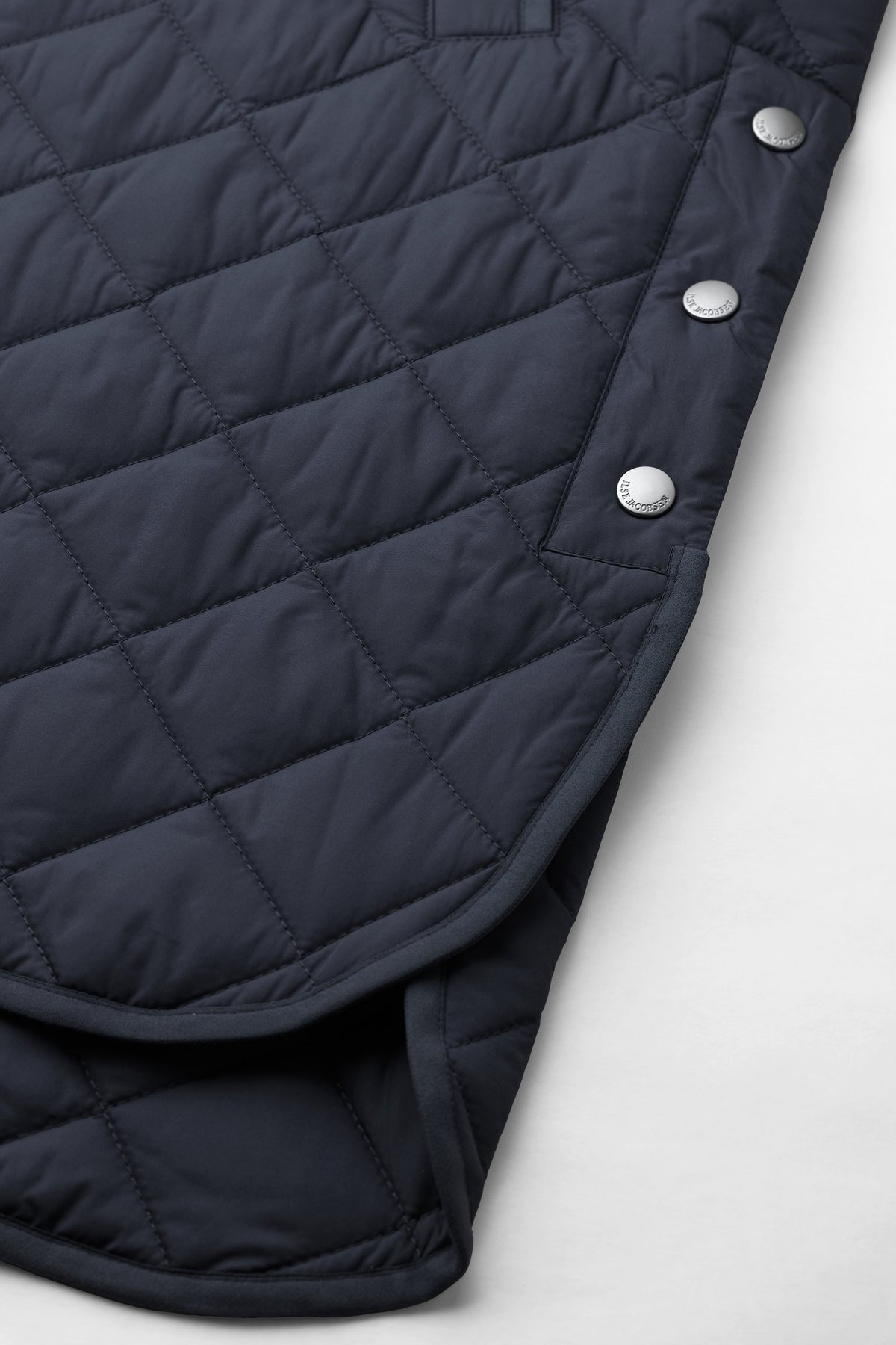 Quiltet Vest - Dark Indigo