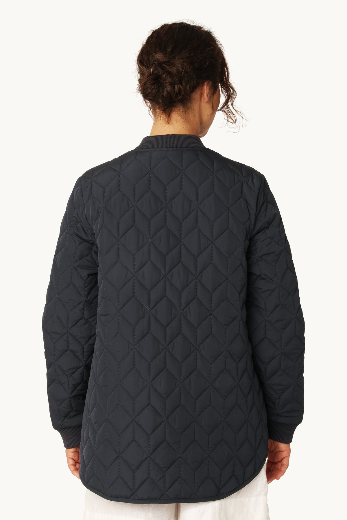 Quiltet Jakke - Dark Indigo