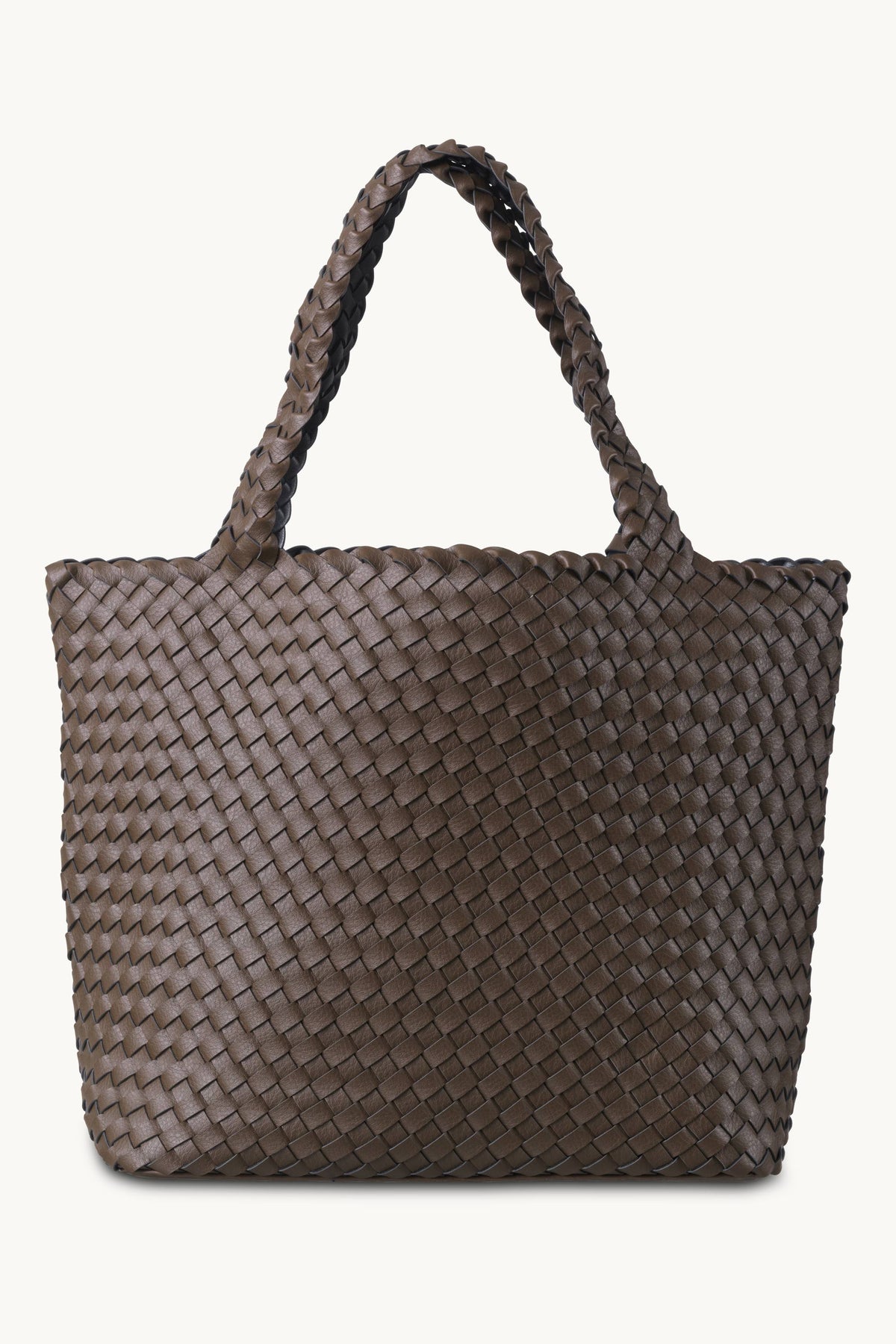 Flettet Tote Bag - Nut Gun Metal