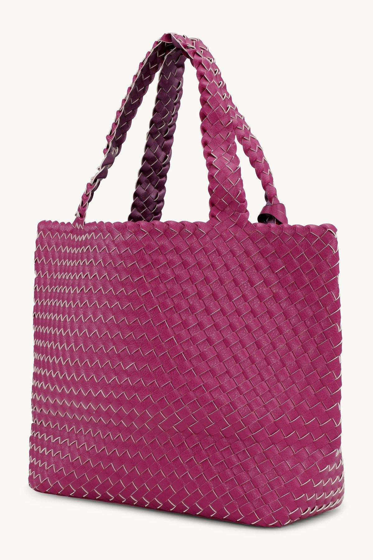 Flettet Tote Bag - Magenta Haze Magenta Haze Metallic