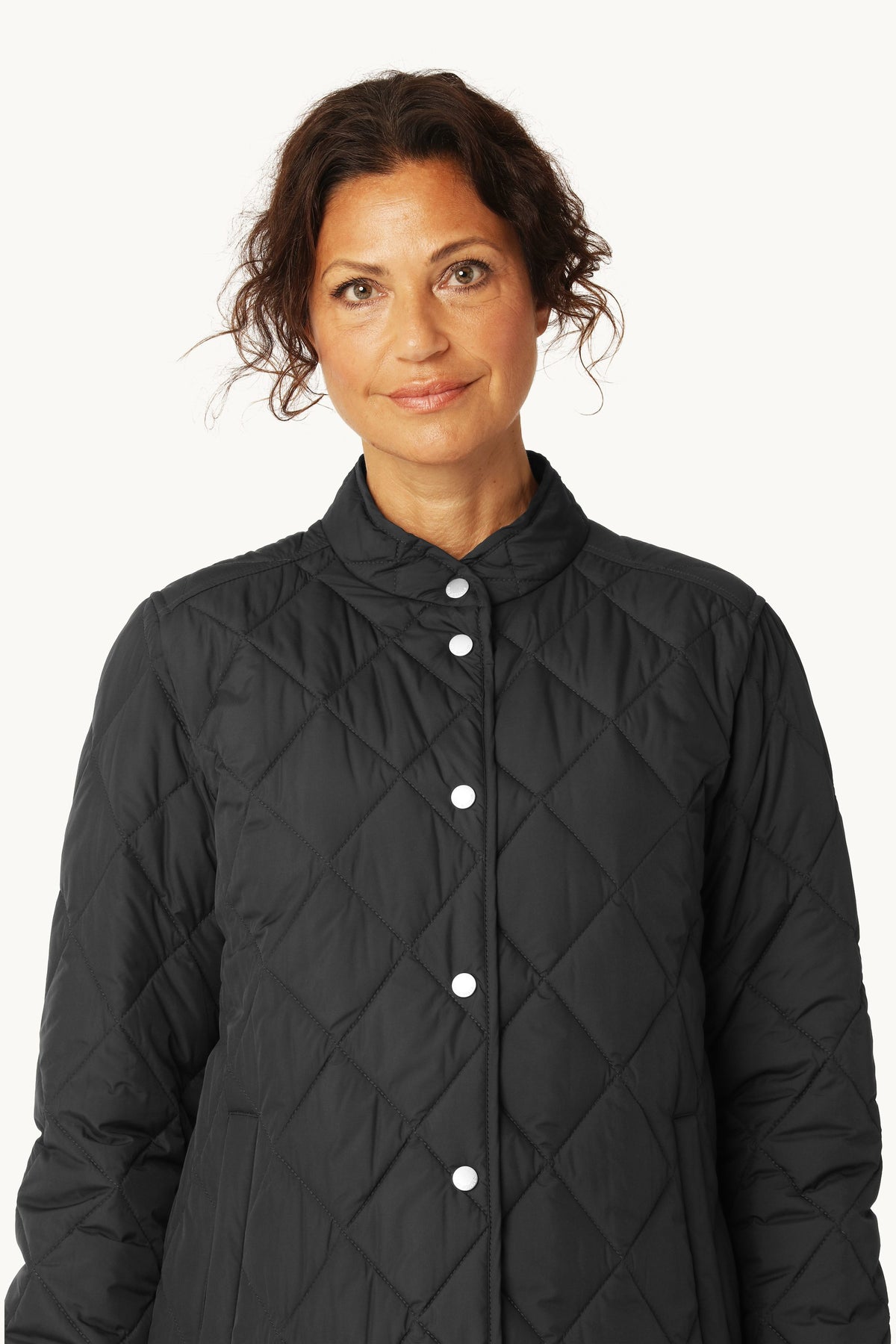 Quiltet Skjortejakke - Dark Indigo