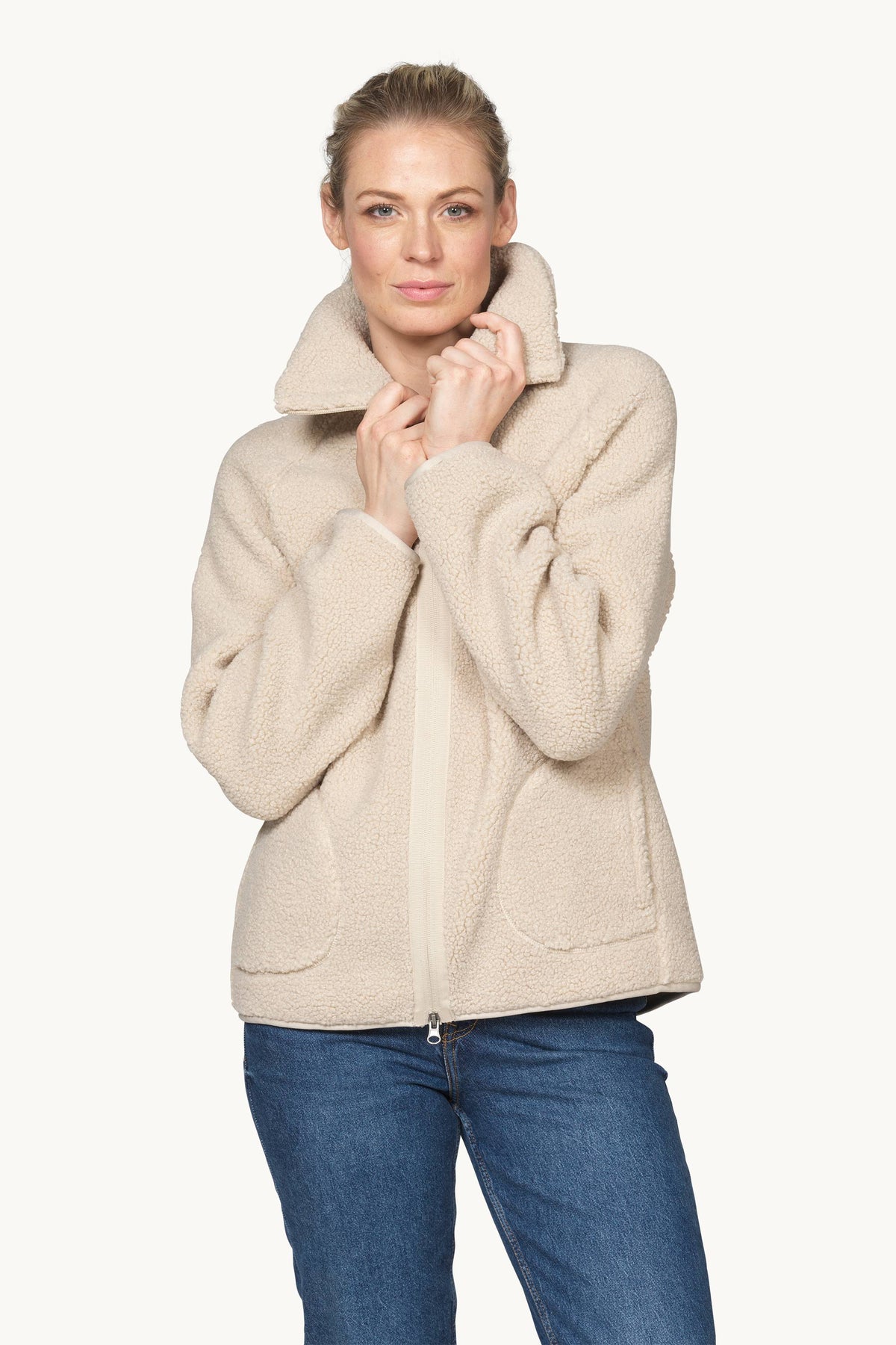 Kort Fleece Jakke - Kit