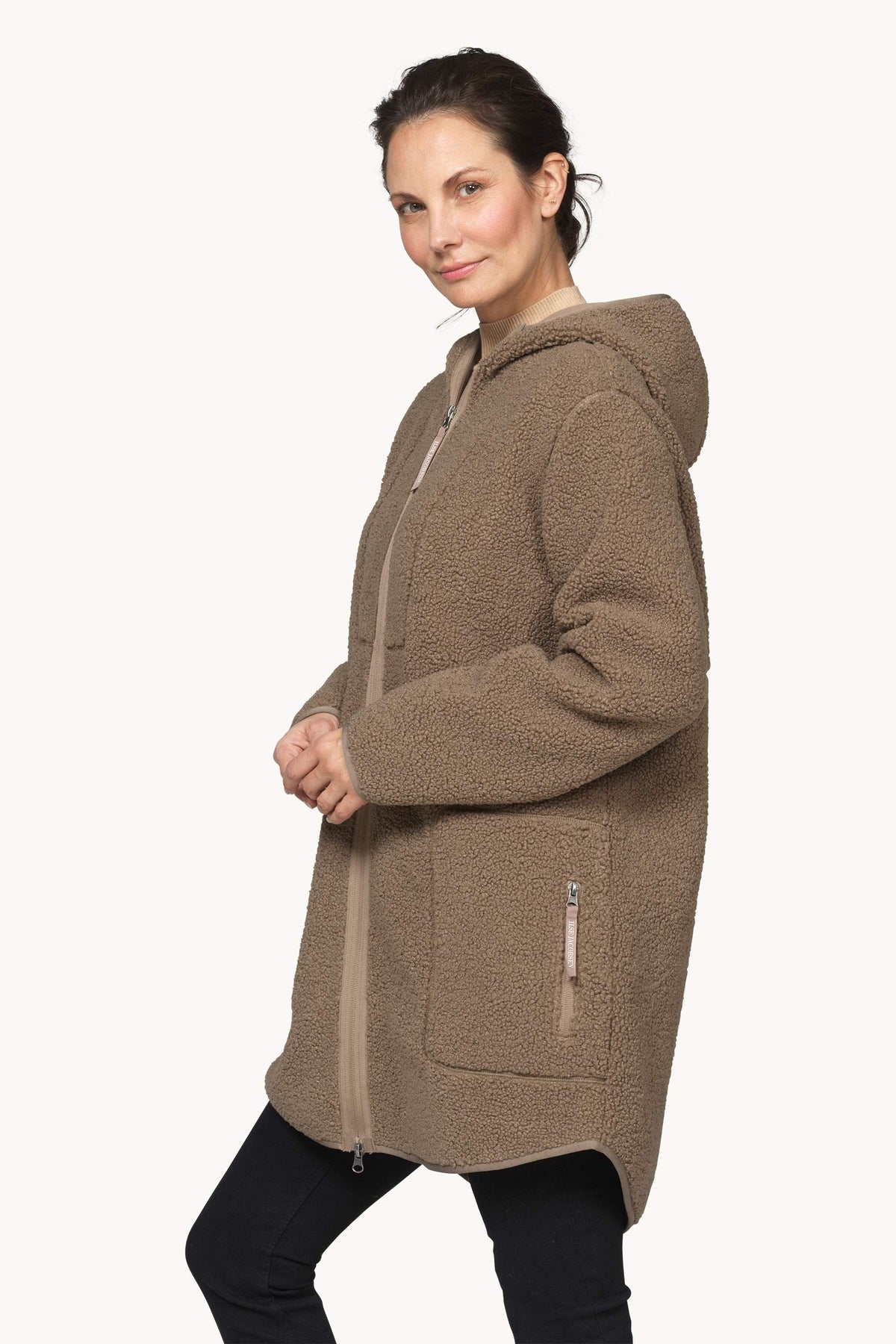 Fleece Jakke - Greige