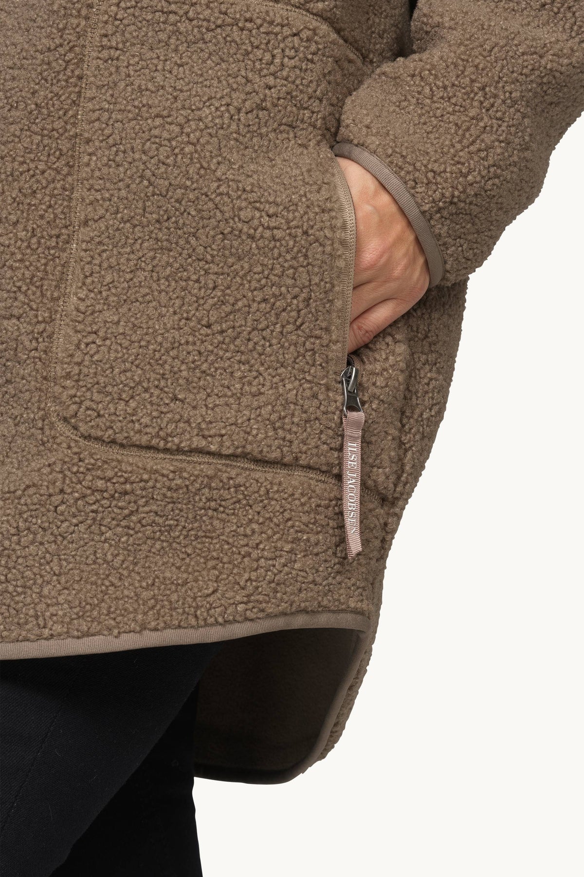 Fleece Jakke - Greige