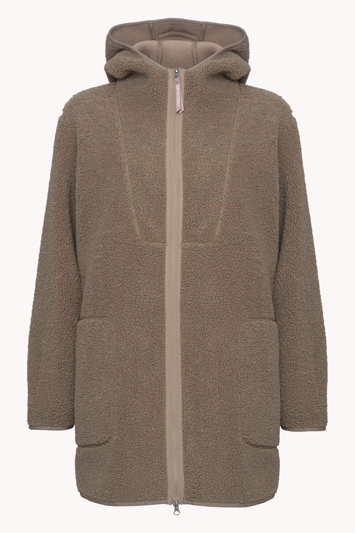 Fleece Jakke - Greige